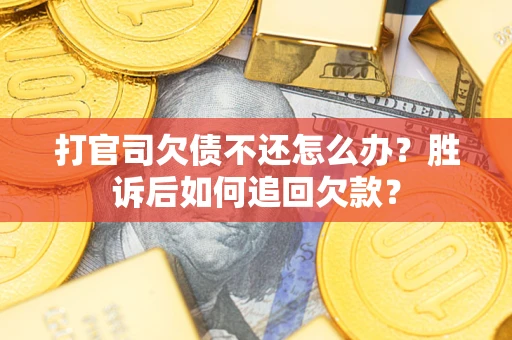 北京打官司欠债不还怎么办？胜诉后如何追回欠款？