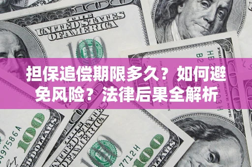 北京担保追偿期限多久？如何避免风险？法律后果全解析