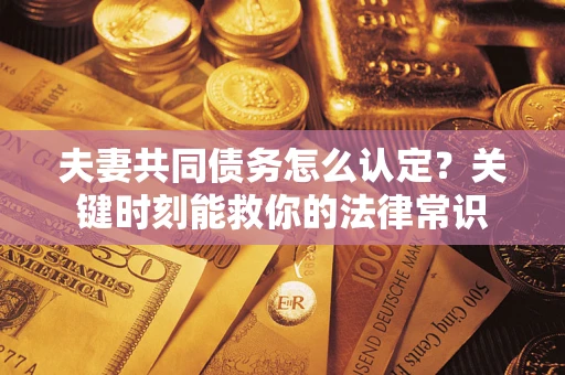 北京夫妻共同债务怎么认定？关键时刻能救你的法律常识