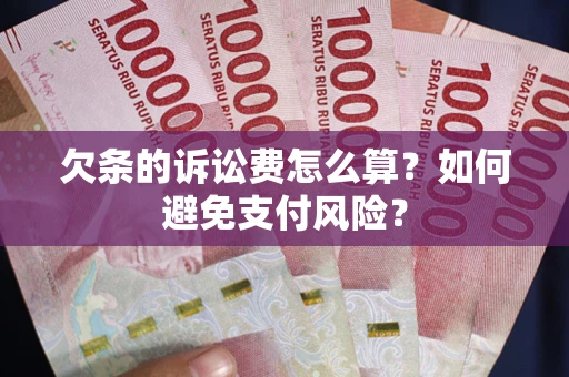 北京欠条的诉讼费怎么算？如何避免支付风险？